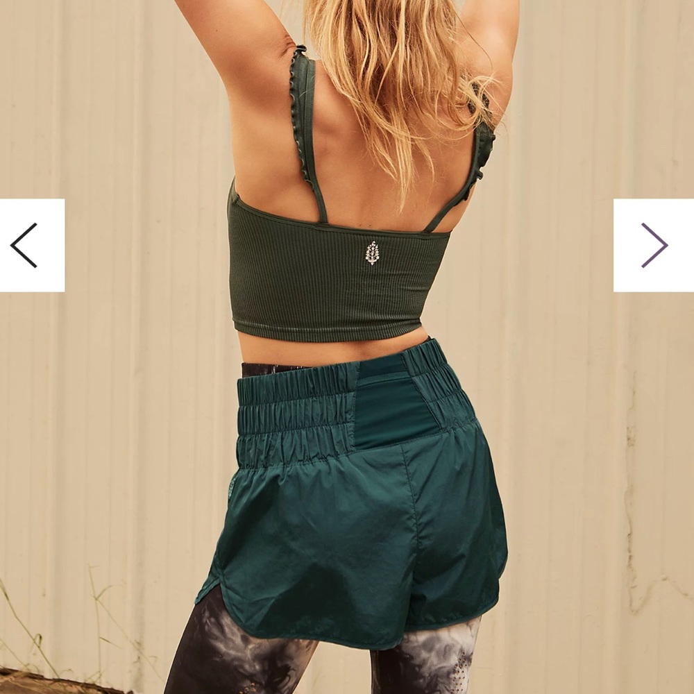 FP Movement “The Way Home” shorts in shade Stargazer